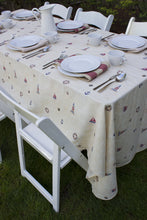 Load image into Gallery viewer, 54 X 98 in. Rectangular Nautical Tablecloth
