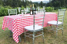 Load image into Gallery viewer, 60 X 126 in. Rectangular Tablecloth Checkered (4 Colors)
