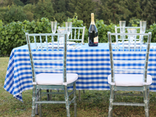 Load image into Gallery viewer, 60 X 126 in. Rectangular Tablecloth Checkered (4 Colors)
