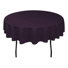 Load image into Gallery viewer, 90 in. Round Cotton-Feel Tablecloth (5 Colors)
