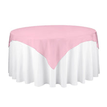 Load image into Gallery viewer, 72 in. Square Organza Overlay Fuchsia
