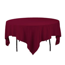 Load image into Gallery viewer, 85 in. Square Cotton-Feel Tablecloth
