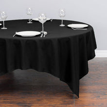 Load image into Gallery viewer, 85 in. Square Cotton-Feel Tablecloth

