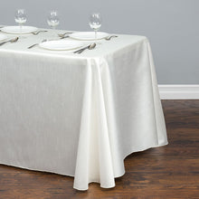 Load image into Gallery viewer, 90 X 132 in. Rectangular Shantung Silk Tablecloth
