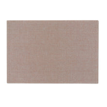 Load image into Gallery viewer, 13 X 19 in. Chambray Cotton Placemats 4/Pack Papaya
