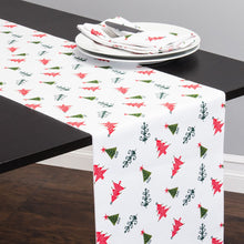 Load image into Gallery viewer, 13 x 90 in. Winter Snowflake Holiday Table Runner
