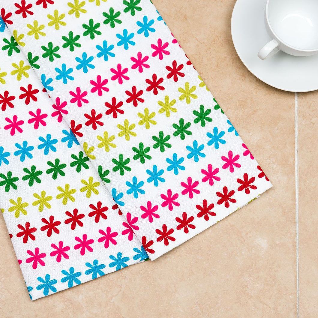 18 X 28 in. Jazzy Asterisks Cotton Kitchen Towels 2/Pack