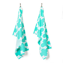 Load image into Gallery viewer, 18 x 28 in. Trellis  Cotton Kitchen Towels 2/Pack (12 Colors)
