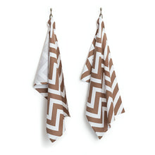 Load image into Gallery viewer, 18 x 28 in. Chevron Kitchen Towels 2/Pack (14 colors)
