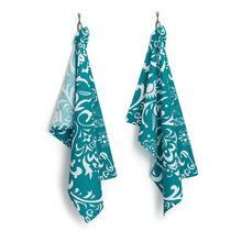 Load image into Gallery viewer, 18 x 28 in. Vintage Royalty Cotton Kitchen Towel Set 2/Pack
