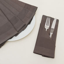 Load image into Gallery viewer, 20 X 20 in. Satin Band Cotton Napkins 6/Pack
