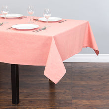 Load image into Gallery viewer, 60 X 102 in. Rectangular Chambray Cotton Tablecloth (5 Colors)
