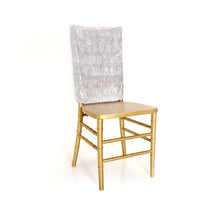 Load image into Gallery viewer, Tinsel Chiavari Chair Cover Fuchsia
