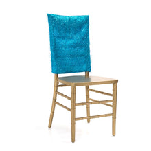 Load image into Gallery viewer, Tinsel Chiavari Chair Cover Fuchsia
