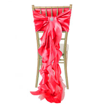 Load image into Gallery viewer, Curly Willow Taffeta Chair Sash (9 Colors)

