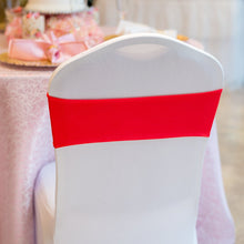 Load image into Gallery viewer, Stretch Chair Sash Red 10/Pack
