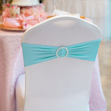 Load image into Gallery viewer, Stretch Chair Sash With Round Buckle, 5/Pack (9 Colors)
