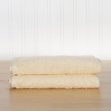 Load image into Gallery viewer, Beige Terrycloth Hand Towels 2/Pack
