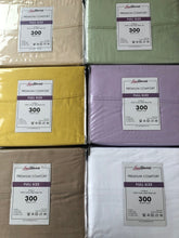 Load image into Gallery viewer, Premium Comfort 300 Thread Count Cotton Bed Sheet Set-Full Size (5 Colors)
