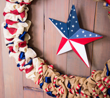 Load image into Gallery viewer, 2 yd. Burlap Ribbon Roll Red
