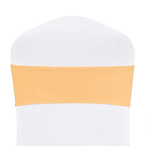 Stretch Chair Sash Gold 10/Pack