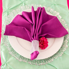 Load image into Gallery viewer, Crystal Diamond Napkin Ring 10/Pack, (8 colors)
