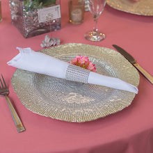 Load image into Gallery viewer, Crystal Diamond Napkin Ring 10/Pack, (8 colors)
