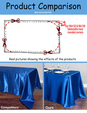 Load image into Gallery viewer, 90 X 156 in. Rectangular Pintuck Tablecloth (2 Colors)
