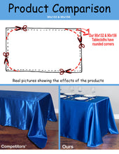 Load image into Gallery viewer, 90 X 132 in. Rectangular Pintuck Tablecloth (3 Colors)
