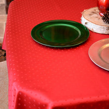 Load image into Gallery viewer, 60 X 126 in. Rectangular Square-Point Damask Tablecloth (2 Colors)
