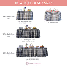 Load image into Gallery viewer, 17 ft. Accordion Pleat Polyester Table Skirt (7 Colors)
