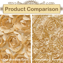 Load image into Gallery viewer, 14 X 108 in. Rosette Satin Table Runner (4 Colors)
