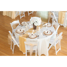 Load image into Gallery viewer, 120 In. Round Polyester Tablecloth (20 Colors)
